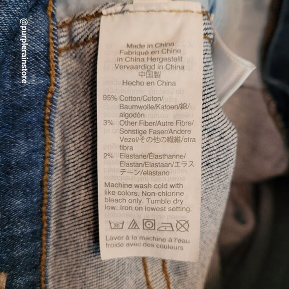 Madewell Jeans 28 Stovepipe High Rise Manchester Wash AN335 Tummy Control - Picture 6 of 13